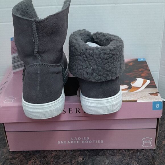 Serra Grey Sneaker Booties...NIB  - Picture 5 of 8